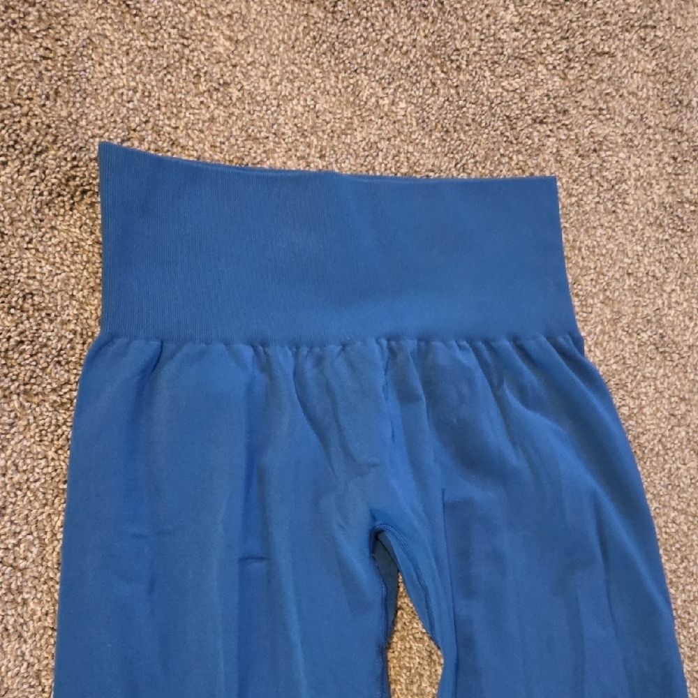 NVGTN Blue Leggings Size Small - Picture 2 of 5